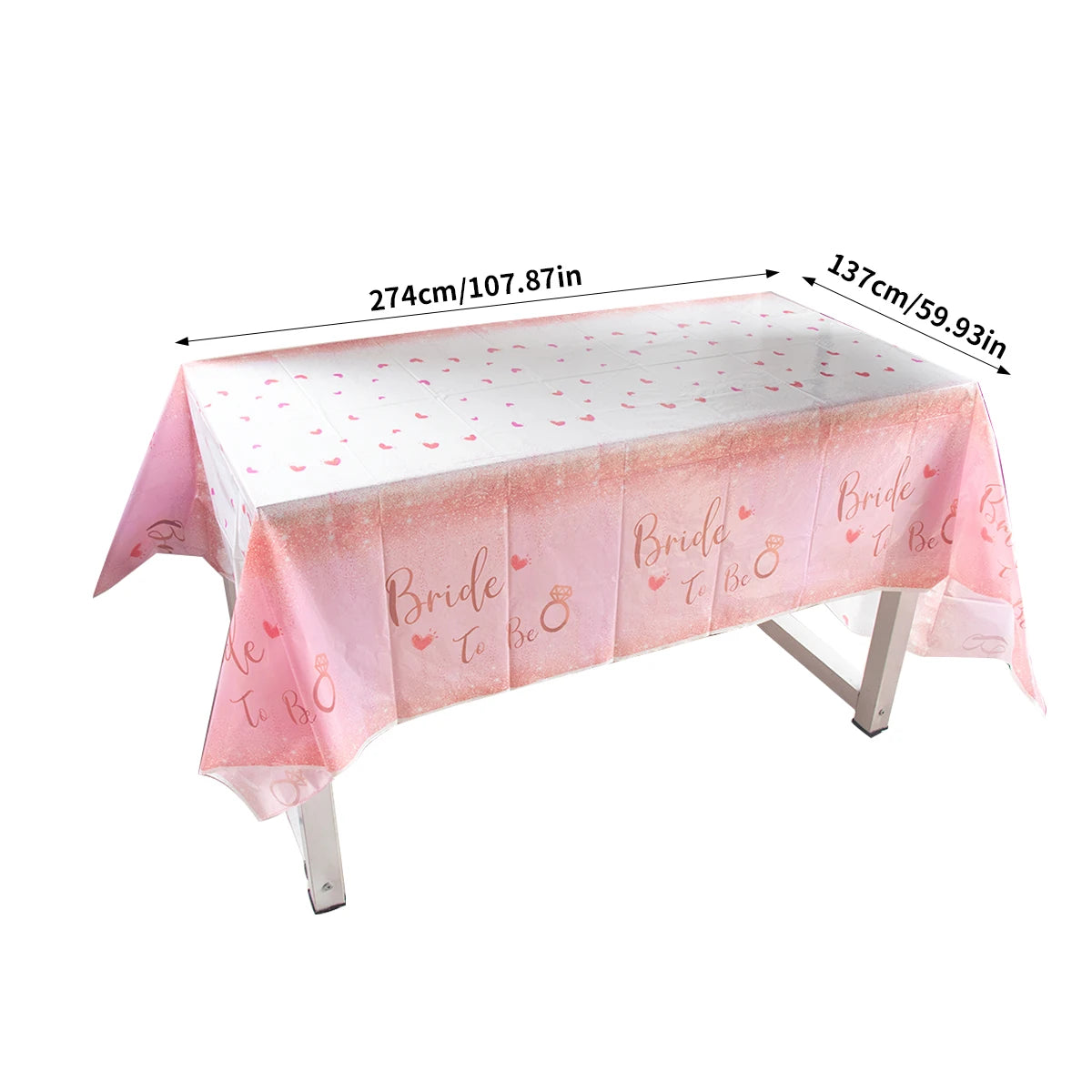 Bride To Be Tableware Cups Plate paper products Variations of Bachelorette Party Bridal Shower Gift Wedding Decorations