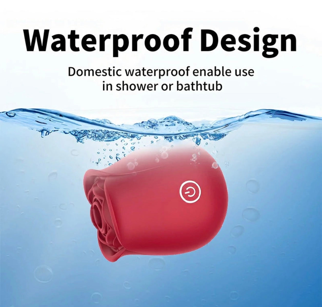 The Rosé by INYA™ – Air Pulse Stimulator with Precision Pleasure