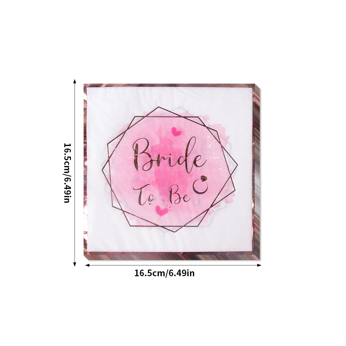 Bride To Be Tableware Cups Plate paper products Variations of Bachelorette Party Bridal Shower Gift Wedding Decorations