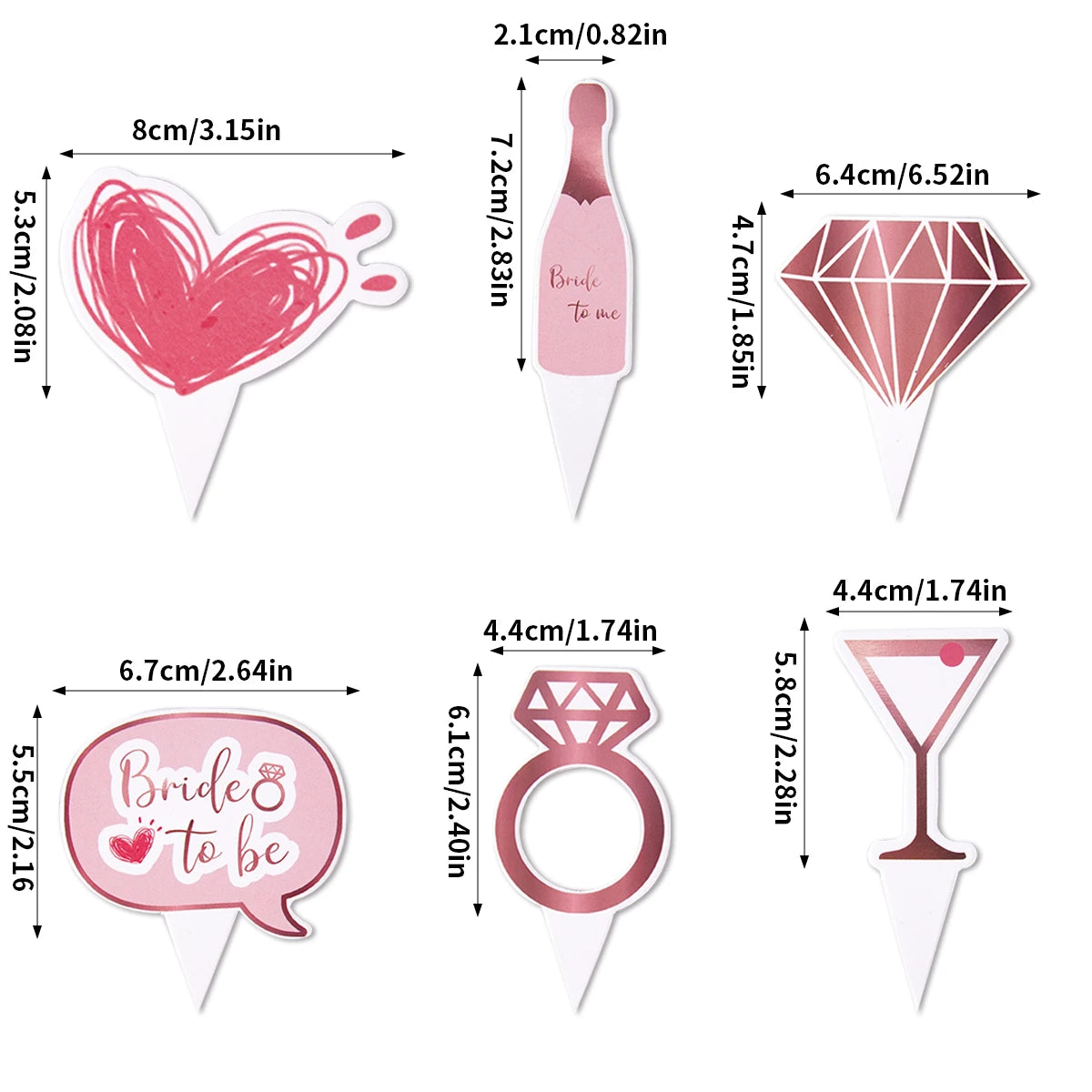 Bride To Be Tableware Cups Plate paper products Variations of Bachelorette Party Bridal Shower Gift Wedding Decorations