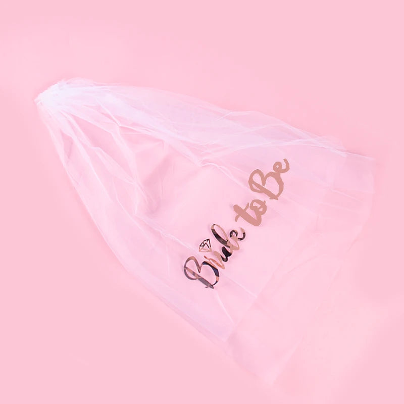 Bride To Be Tableware Cups Plate paper products Variations of Bachelorette Party Bridal Shower Gift Wedding Decorations